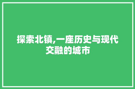 探索北镇,一座历史与现代交融的城市 SEO关键词