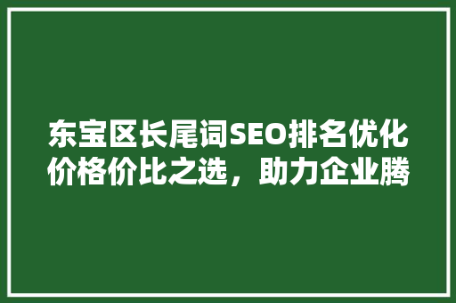 东宝区长尾词SEO排名优化价格价比之选，助力企业腾飞