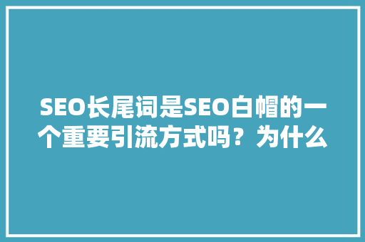 SEO长尾词是SEO白帽的一个重要引流方式吗？为什么,为什么要做seo搜索引擎优化。 SEO长尾词是SEO白帽的一个重要引流方式吗？为什么,为什么要做seo搜索引擎优化。 SEO关键词