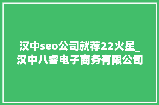 汉中seo公司就荐22火星_汉中八睿电子商务有限公司 汉中seo公司就荐22火星_汉中八睿电子商务有限公司 网站建设公司