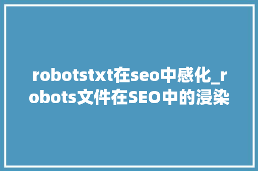 robotstxt在seo中感化_robots文件在SEO中的浸染 robotstxt在seo中感化_robots文件在SEO中的浸染 搜狗SEO