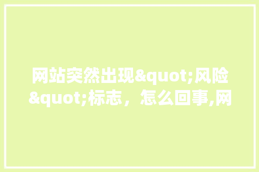 网站突然出现"风险"标志，怎么回事,网站为什么提示风险提醒。 网站突然出现"风险"标志，怎么回事,网站为什么提示风险提醒。 百度SEO