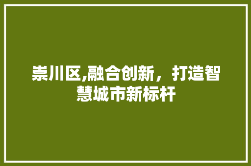 崇川区,融合创新,打造智慧城市新标杆 神马SEO 崇川区,融合创新,打造智慧城市新标杆 崇川区,融合创新,打造智慧城市新标杆 神马SEO