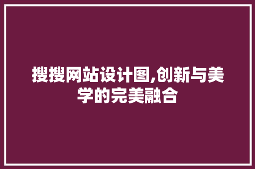 搜搜网站设计图,创新与美学的完美融合
