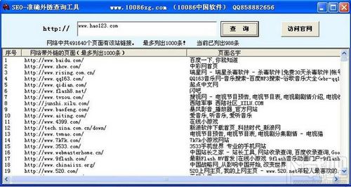 国外seo查询_若何运用SEO查询对象准确的查询竞争对手的外链 国外seo查询_若何运用SEO查询对象准确的查询竞争对手的外链 SEO关键词