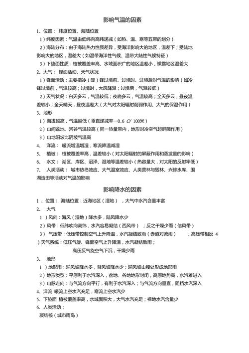 影响降水的因素分析,介绍气候变迁背后的奥秘 百度SEO 影响降水的因素分析,介绍气候变迁背后的奥秘 影响降水的因素分析,介绍气候变迁背后的奥秘 百度SEO